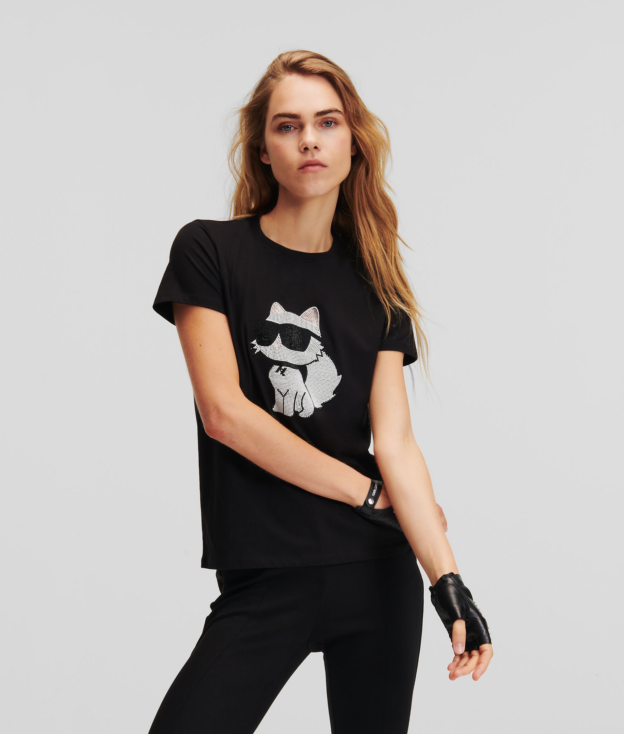 (image for) Performance-Driven K/IKONIK CHOUPETTE RHINESTONE T-SHIRT